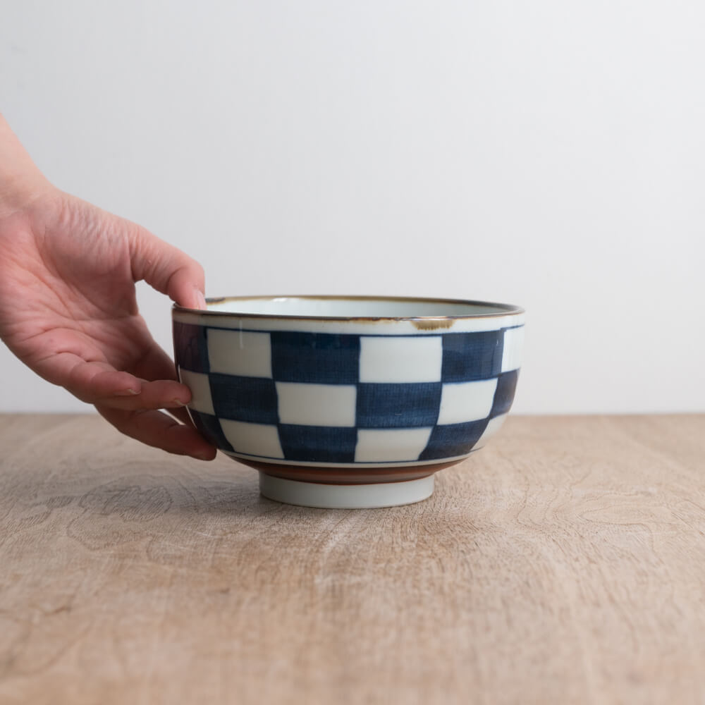 市松 5寸深丼 -器市-