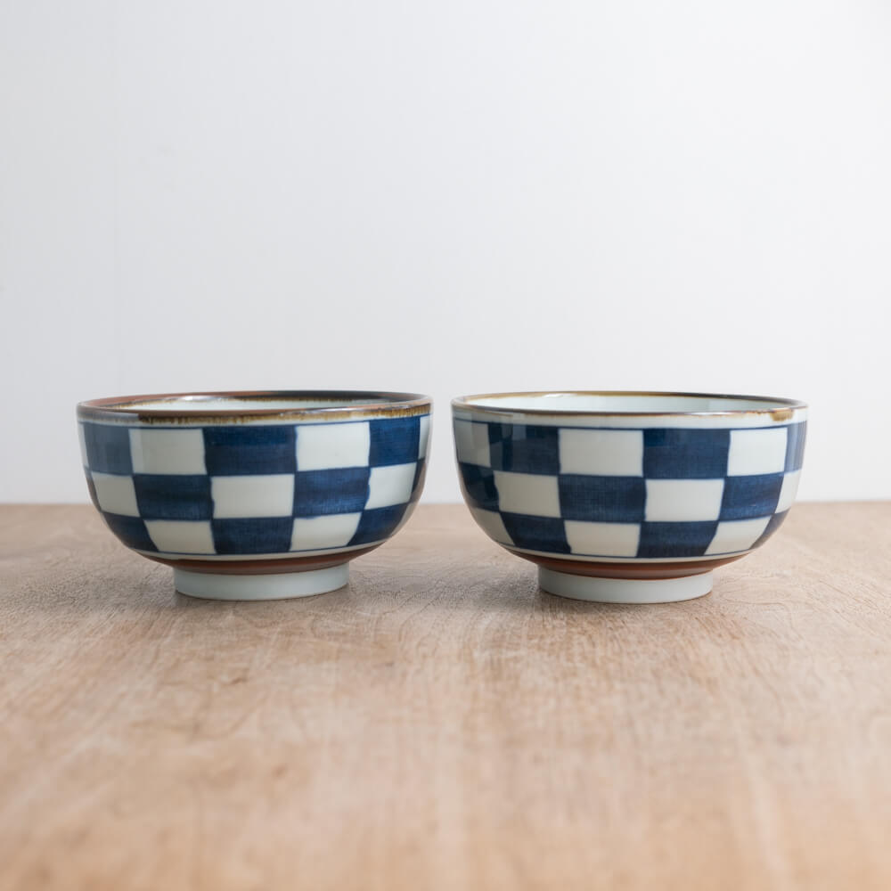 市松 5寸深丼 -器市-