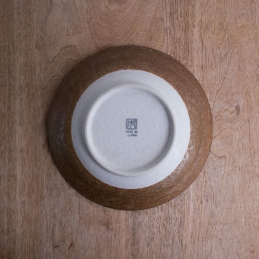 里化粧刷毛目 7.5麺皿 -器市-