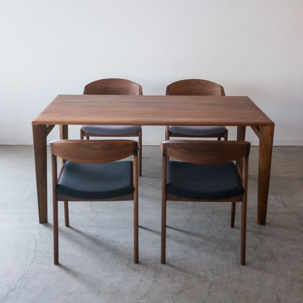 ［現品SALE］ダイニング5点セット DT670-WN-OM / DC354-MW42 WN-WN-F891 / DC354-1W43 WN-OM-F779