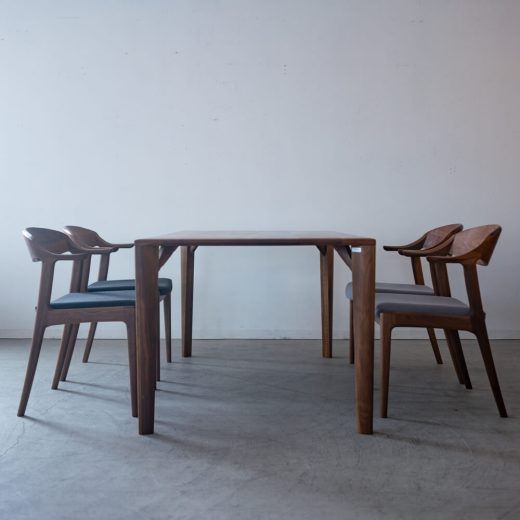 ［現品SALE］ダイニング5点セット DT670-WN-OM / DC354-MW42 WN-WN-F891 / DC354-1W43 WN-OM-F779