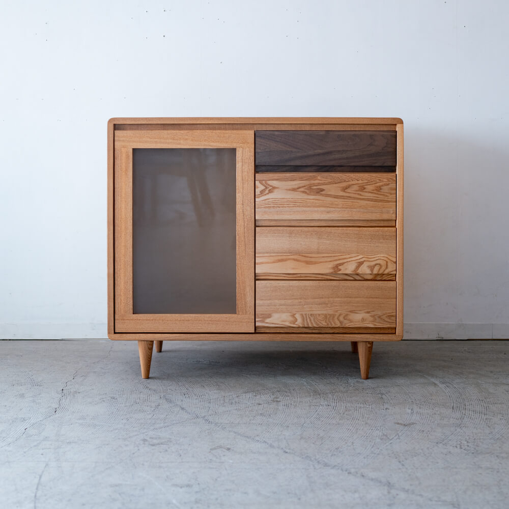 ［数量限定］新品 LEPO サイドボード 90 タモ / ライト