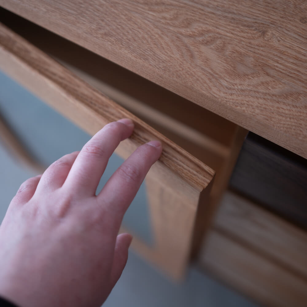 ［数量限定］新品 LEPO サイドボード 90 タモ / ライト