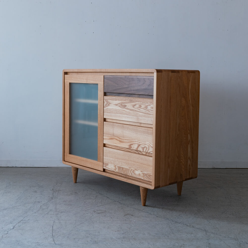 ［数量限定］新品 LEPO サイドボード 90 タモ / ライト