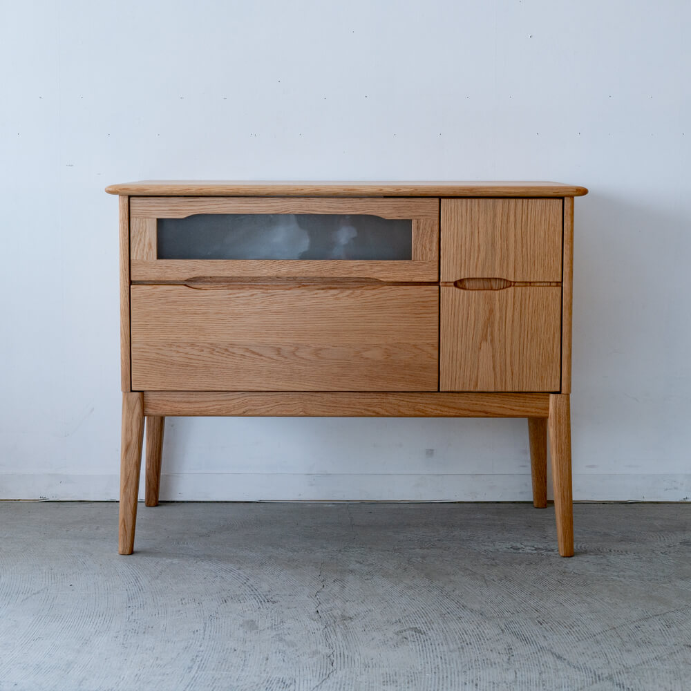 ［現品SALE］Kelluva AVカウンター 90 オーク / ライト