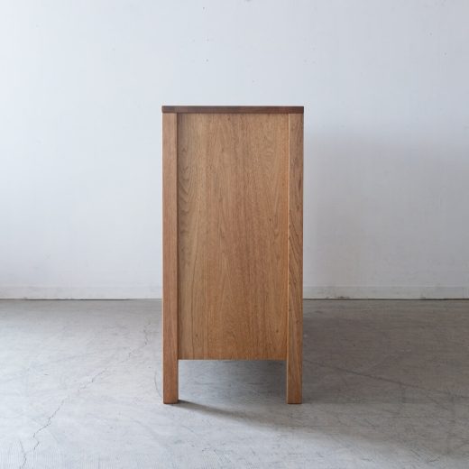 ［数量限定］新品 Prelu サイドボード120 クルミ / ライト