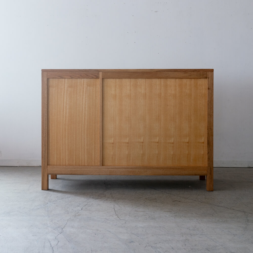 ［数量限定］新品 Prelu サイドボード120 クルミ / ライト