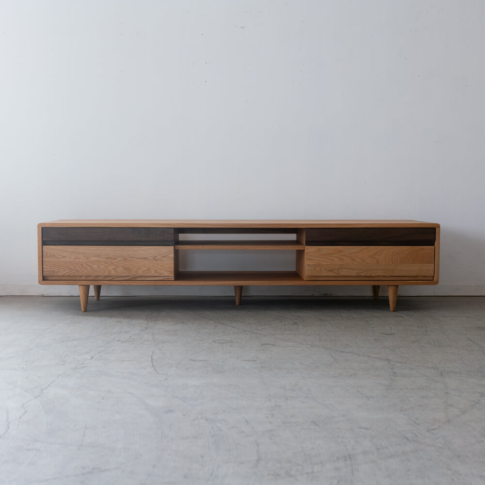 ［現品SALE］LEPO AVキャビネット 180 タモ / ライト