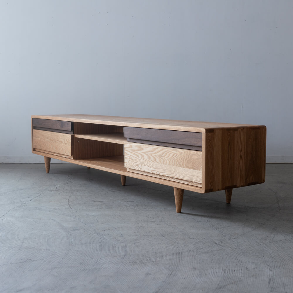 ［現品SALE］LEPO AVキャビネット 180 タモ / ライト