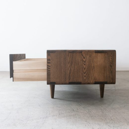 ［現品SALE］KOKOUS TVボード Low 180 タモ / ダーク