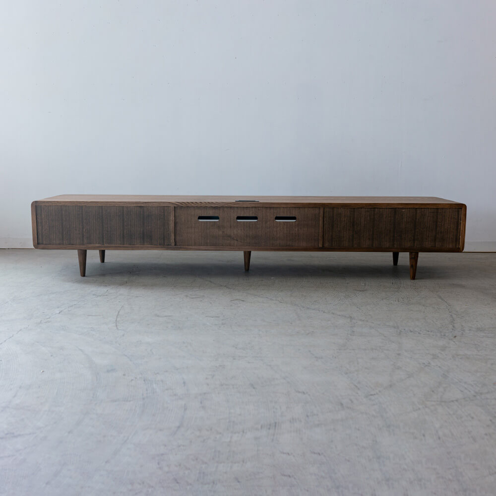 ［現品SALE］KOKOUS TVボード Low 180 タモ / ダーク