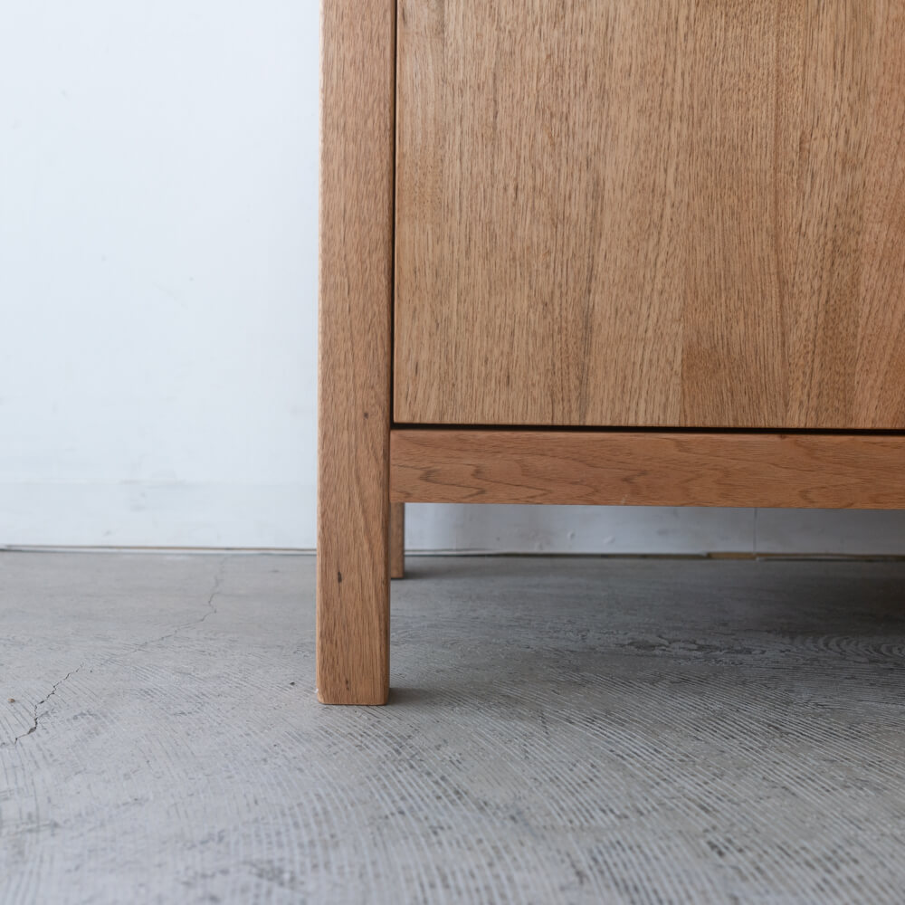 ［数量限定］新品 Prelu サイドボード85 クルミ / ライト