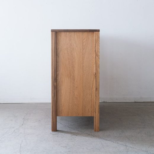 ［数量限定］新品 Prelu サイドボード85 クルミ / ライト