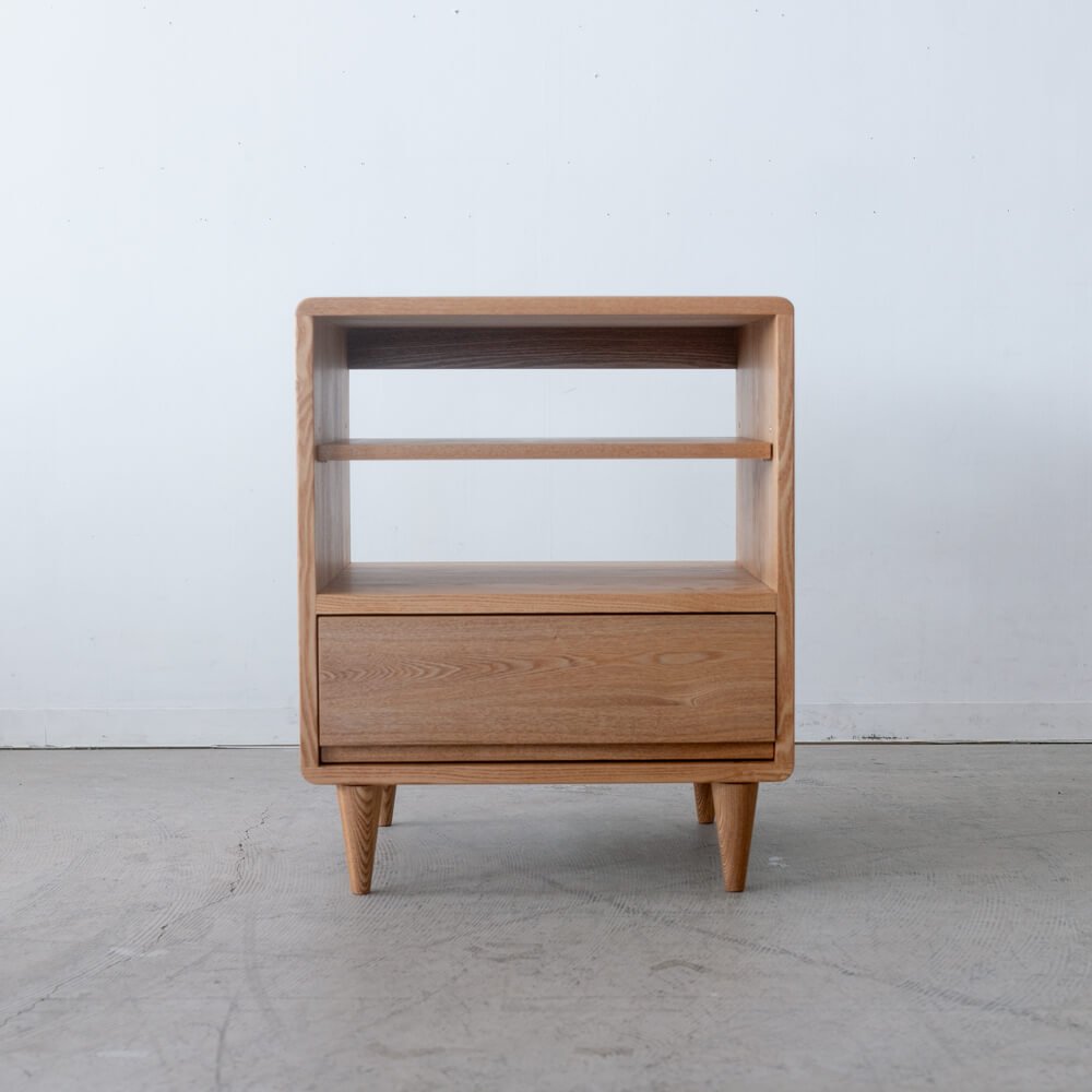 ［数量限定］新品 LEPO ローキャビネット 52 タモ / ライト