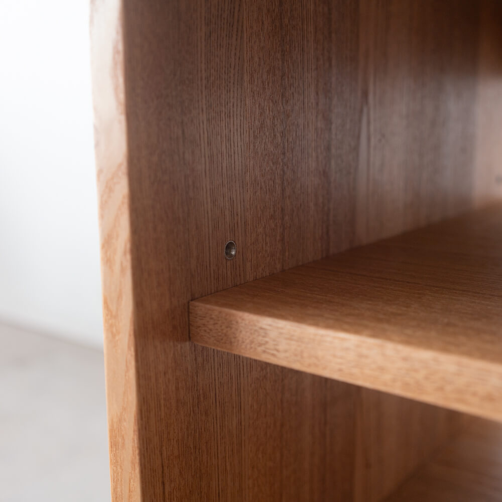 ［数量限定］新品 LEPO ローキャビネット 52 タモ / ライト