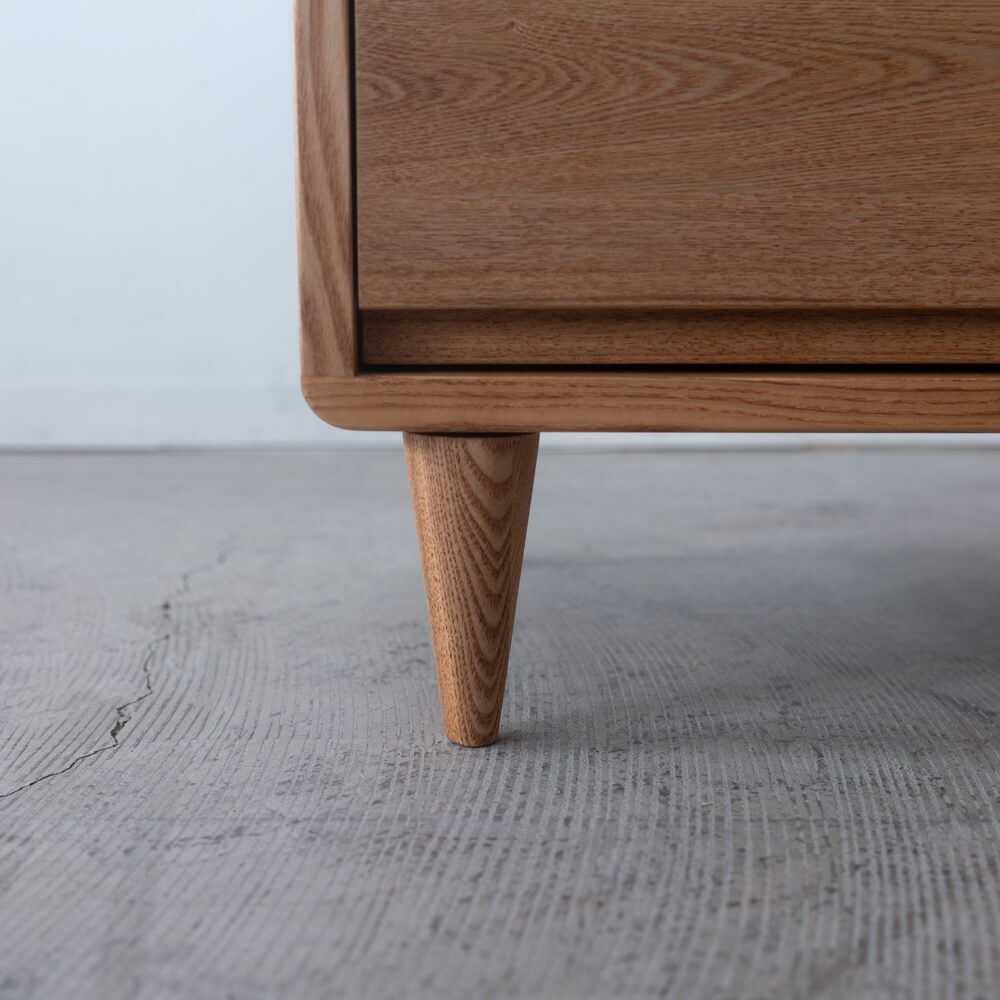 ［数量限定］新品 LEPO ローキャビネット 52 タモ / ライト