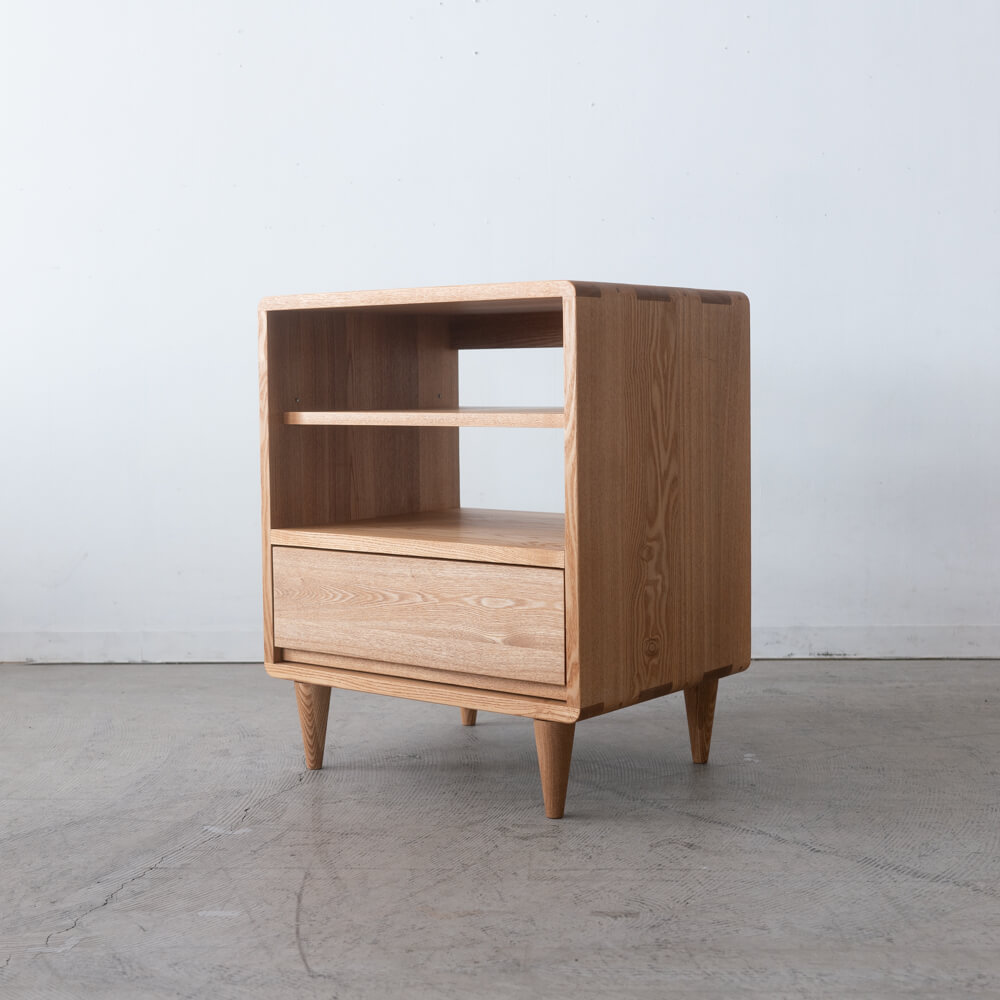 ［数量限定］新品 LEPO ローキャビネット 52 タモ / ライト