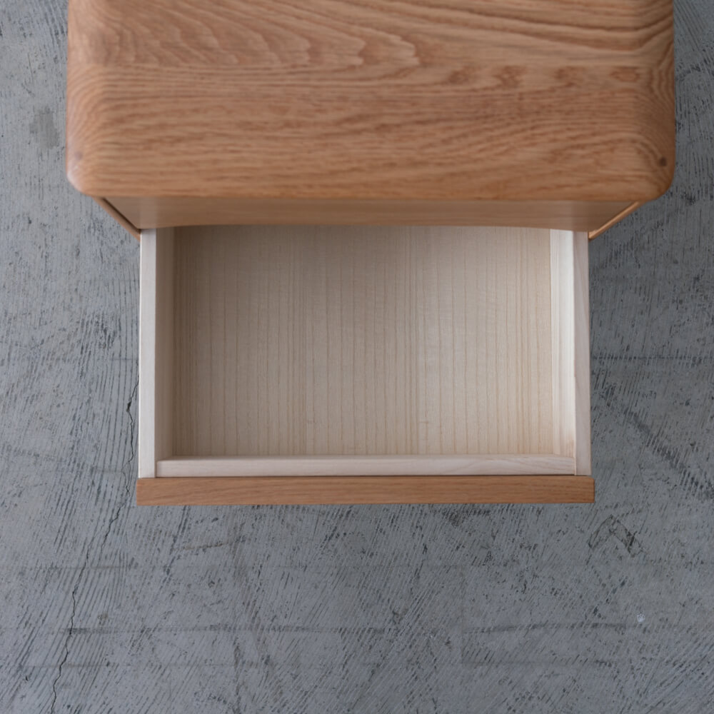 ［現品SALE］VIRTAUS チェスト40 オーク / ライト