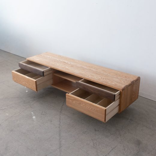 ［現品SALE］LEPO AVキャビネット 150 タモ / ライト