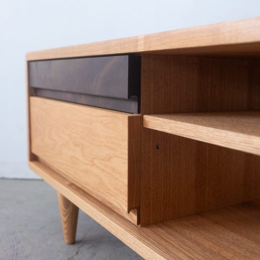 ［現品SALE］LEPO AVキャビネット 150 タモ / ライト