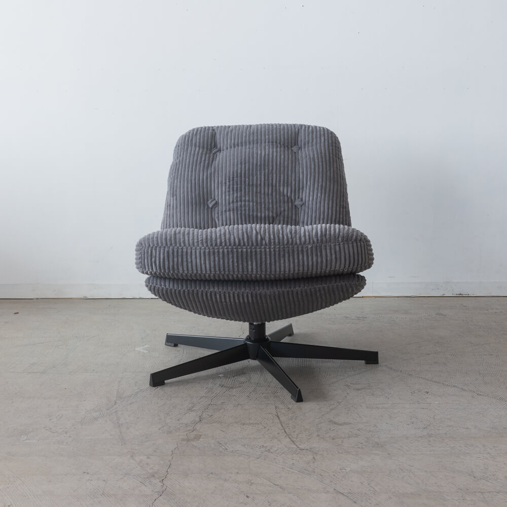 ［期間限定SALE］LOMA パーソナル 回転チェア GRY