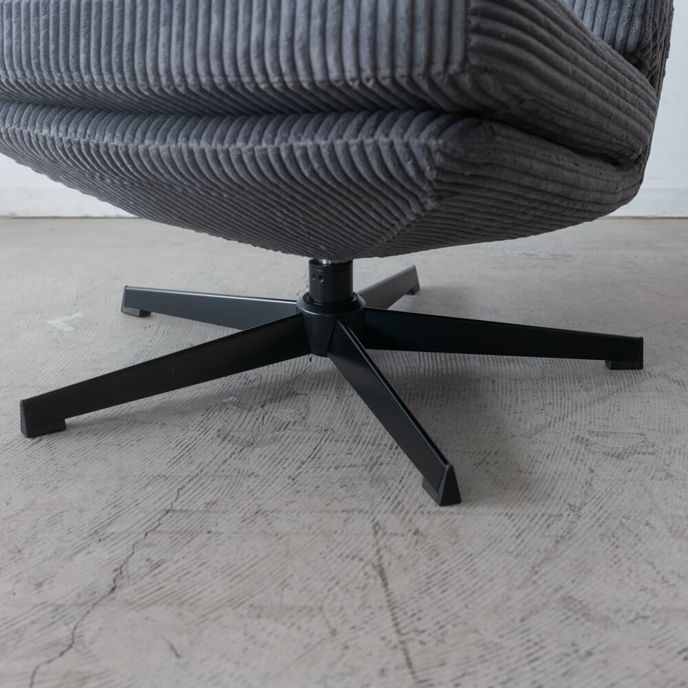 ［期間限定SALE］LOMA パーソナル 回転チェア GRY