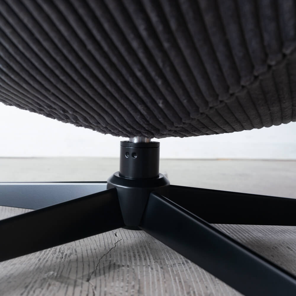 ［期間限定SALE］LOMA パーソナル 回転チェア GRY