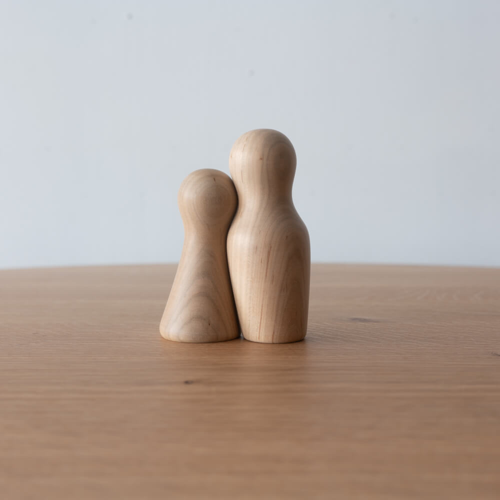 なかよしこけし 山桜 / 蝋引き