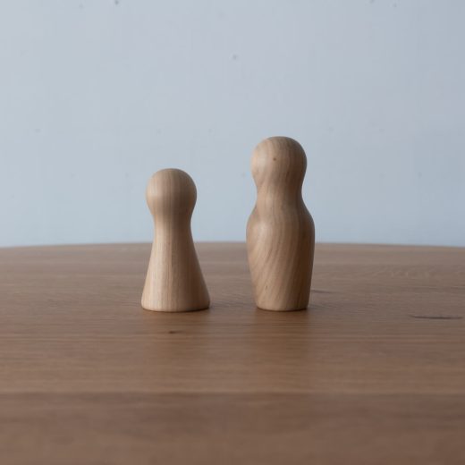 なかよしこけし 山桜 / 蝋引き