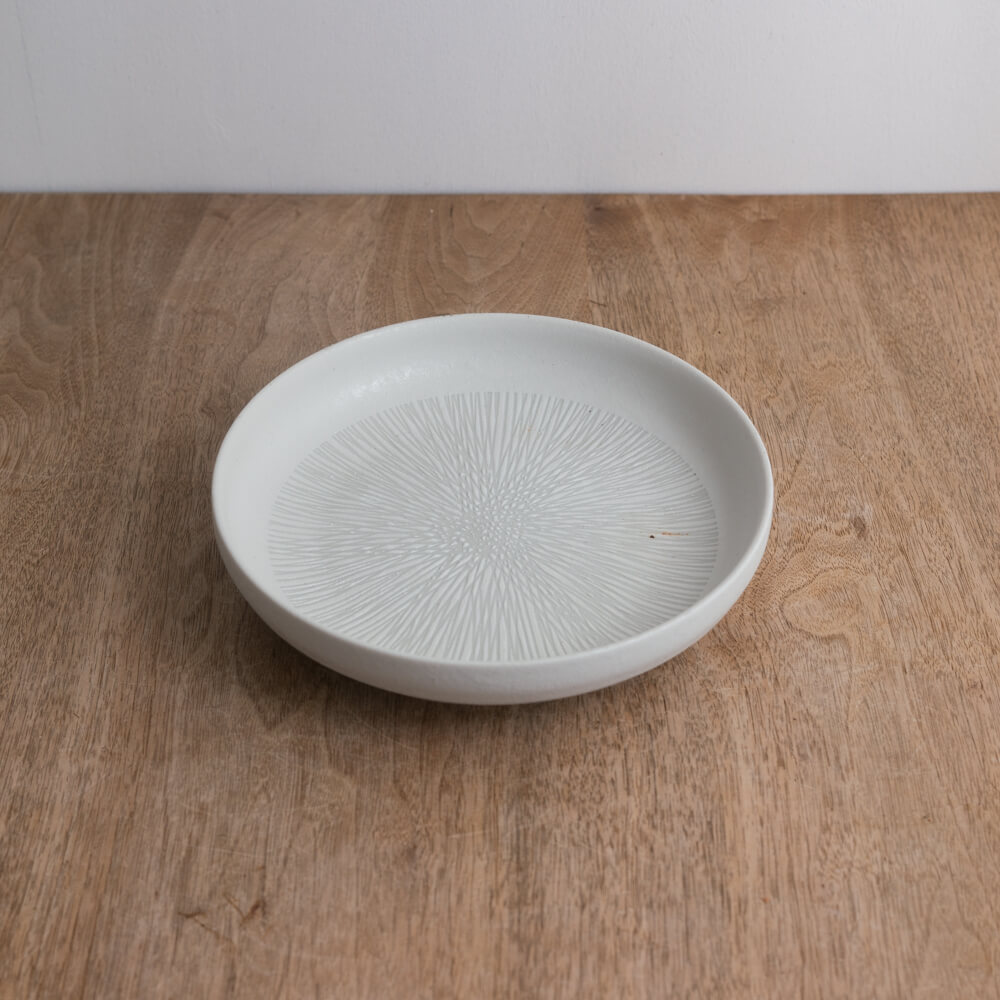 KIZAMI 白 7寸パスタ皿 -器市-