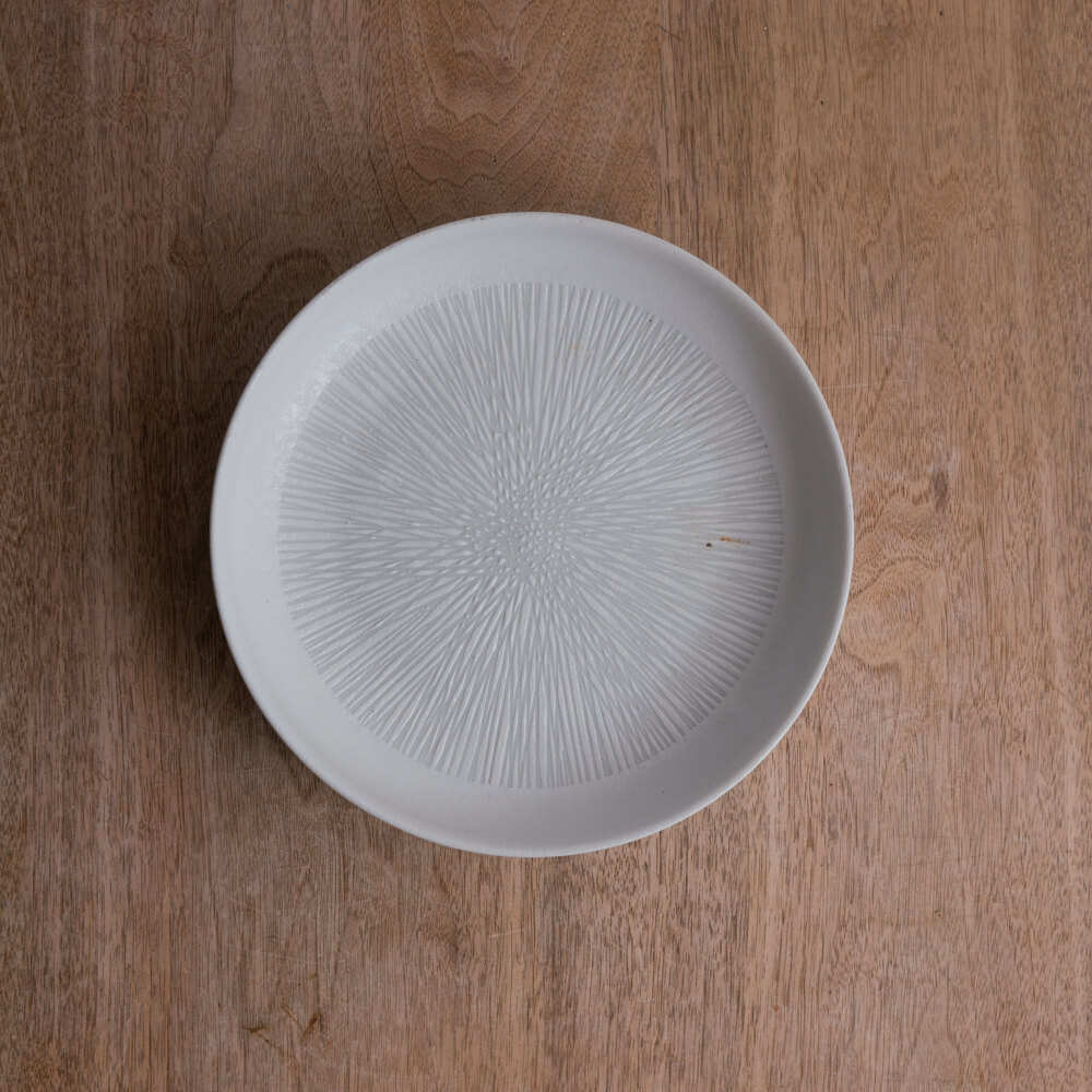 KIZAMI 白 7寸パスタ皿 -器市-