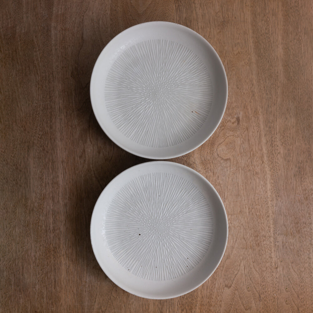 KIZAMI 白 7寸パスタ皿 -器市-