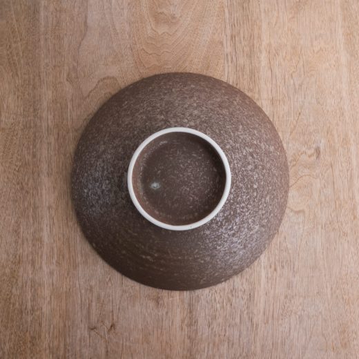 アース波紋 8寸盛鉢 -器市-