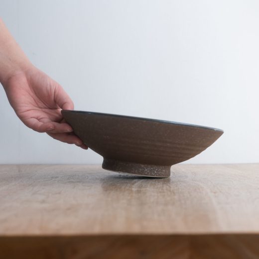 アース波紋 8寸盛鉢 -器市-