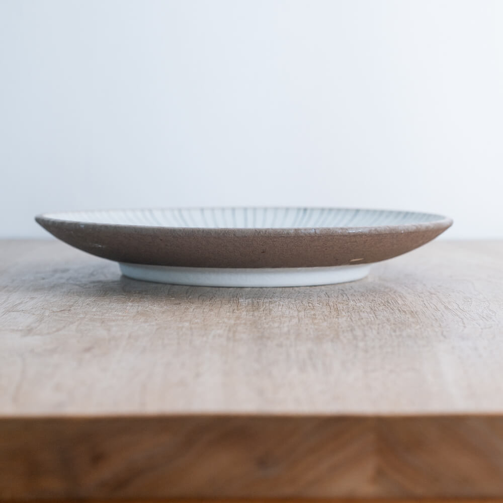 郷巻十草 丸8寸皿 -器市-