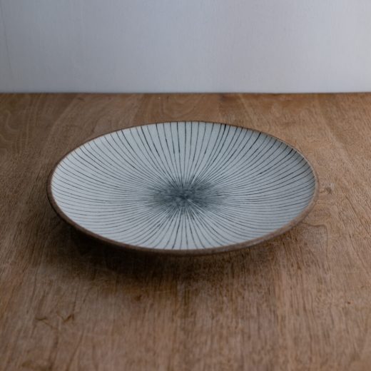 郷巻十草 丸8寸皿 -器市-