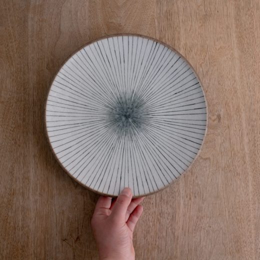 郷巻十草 丸8寸皿 -器市-