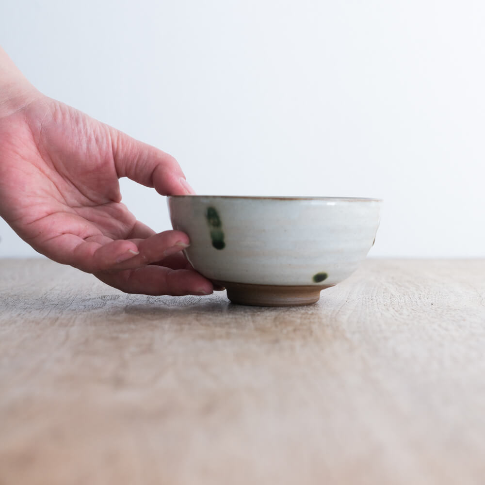 土物 中平碗（ドット）-器市-