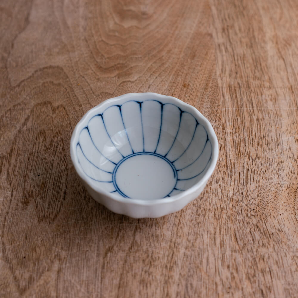 菊線菊割 3寸鉢 -器市-