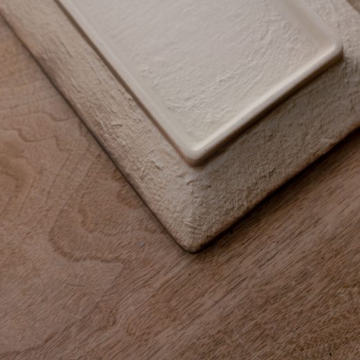 緑彩 焼物皿 -器市-