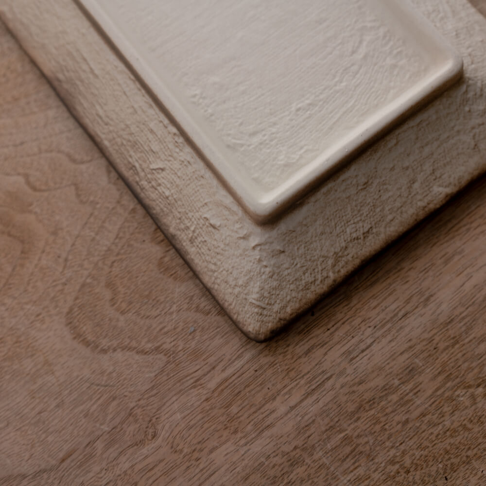 緑彩 焼物皿 -器市-