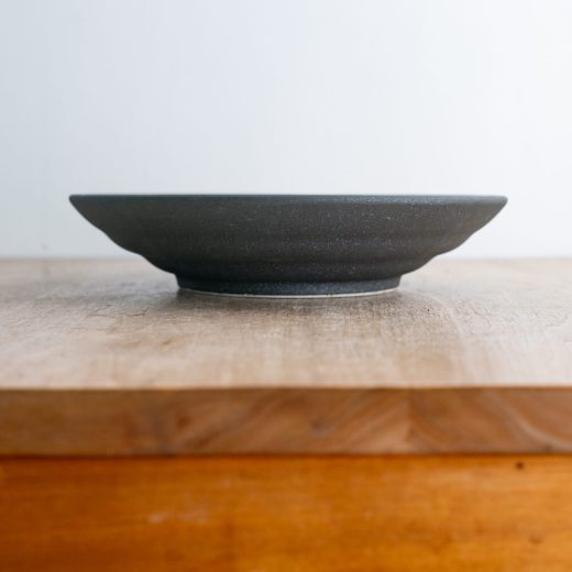 悠々黒鉄 9.5盛皿 -器市-