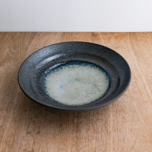 悠々黒鉄 9.5盛皿 -器市-