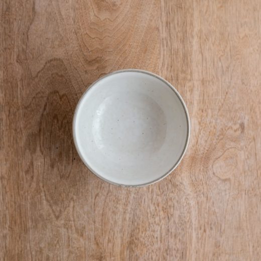 粉引ブラウンライン 碗小 -器市-