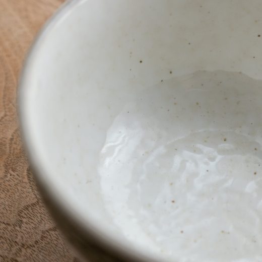 粉引ブラウンライン 碗小 -器市-