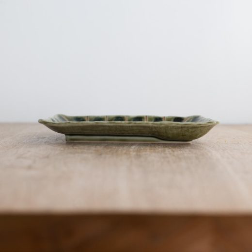 【WEB限定】織部魚紋 刺身皿 -器市-