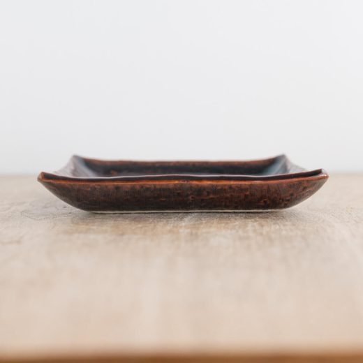 【WEB限定】17cm角皿 アメ -器市-