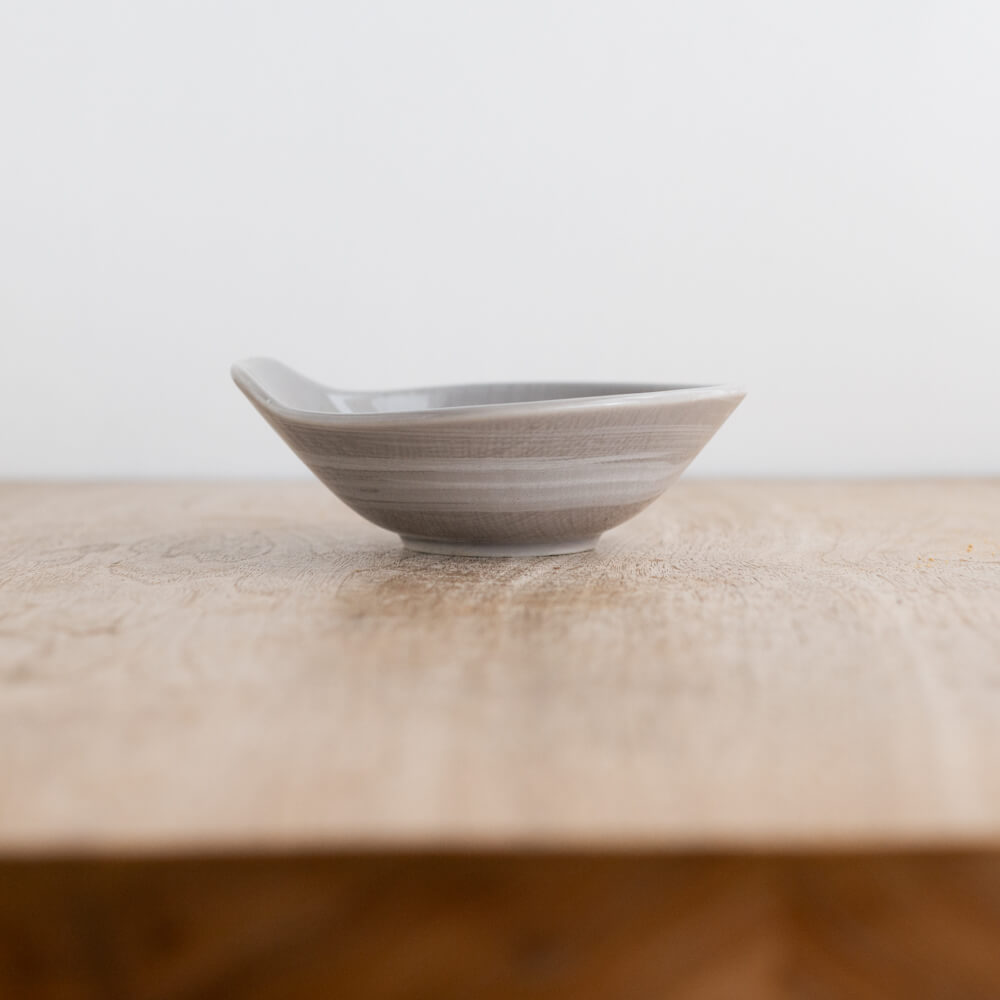 うず粉引グレー呑水 -器市-