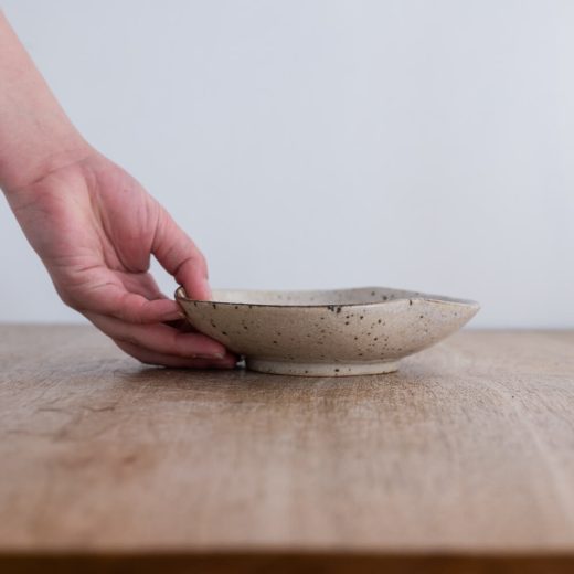 【WEB限定】渕サビうのふ 変形三角鉢 (中) -器市-