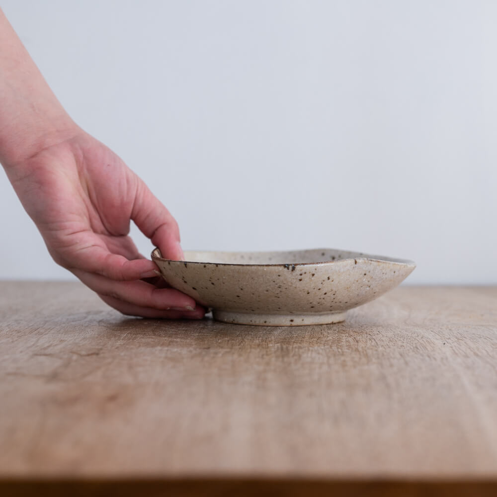 【WEB限定】渕サビうのふ 変形三角鉢 (中) -器市-